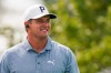 Bryson DeChambeau stands at the second tee during practice before the U.S. Open Championship golf tournament at Winged Foot Golf Club, Monday, Sept. 14, 2020, in Mamaroneck, N.Y. (AP Photo/John Minchillo)