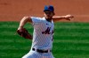 New York Mets pitcher Steven Matz delivers against the Atlanta Braves during the first inning of a baseball game Saturday, July 25, 2020, in New York. (AP Photo/Adam Hunger)