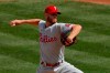Philadelphia Phillies starting pitcher Zack Wheeler delivers a pitch during the first inning of a baseball game against the New York Mets on Monday, Sept. 7, 2020, in New York. (AP Photo/Adam Hunger)