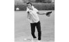This 1973 family photo provided by Anne Serling shows her father, television writer Rod Serling tossing a softball at a school his daughter attended, in Massachusetts. Years before he journeyed to 