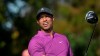 File-This Dec. 19, 2020, file photo shows Tiger Woods watching his tee shot on the first hole during the first round of the PNC Championship golf tournament, in Orlando, Fla. Woods announced Tuesday, Jan. 19, 2021, he had a fifth back surgery and will miss tournaments in San Diego and Los Angeles. (AP Photo/Phelan M. Ebenhack, File)