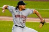 Houston Astros' Luis Garcia delivers a pitch during the first inning of a baseball game against the New York Yankees Wednesday, May 5, 2021, in New York. (AP Photo/Frank Franklin II)