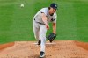 New York Yankees starting pitcher Gerrit Cole delivers during the second inning of a baseball game against the Philadelphia Phillies, Monday, Aug. 3, 2020, at Yankee Stadium in New York. (AP Photo/Kathy Willens)