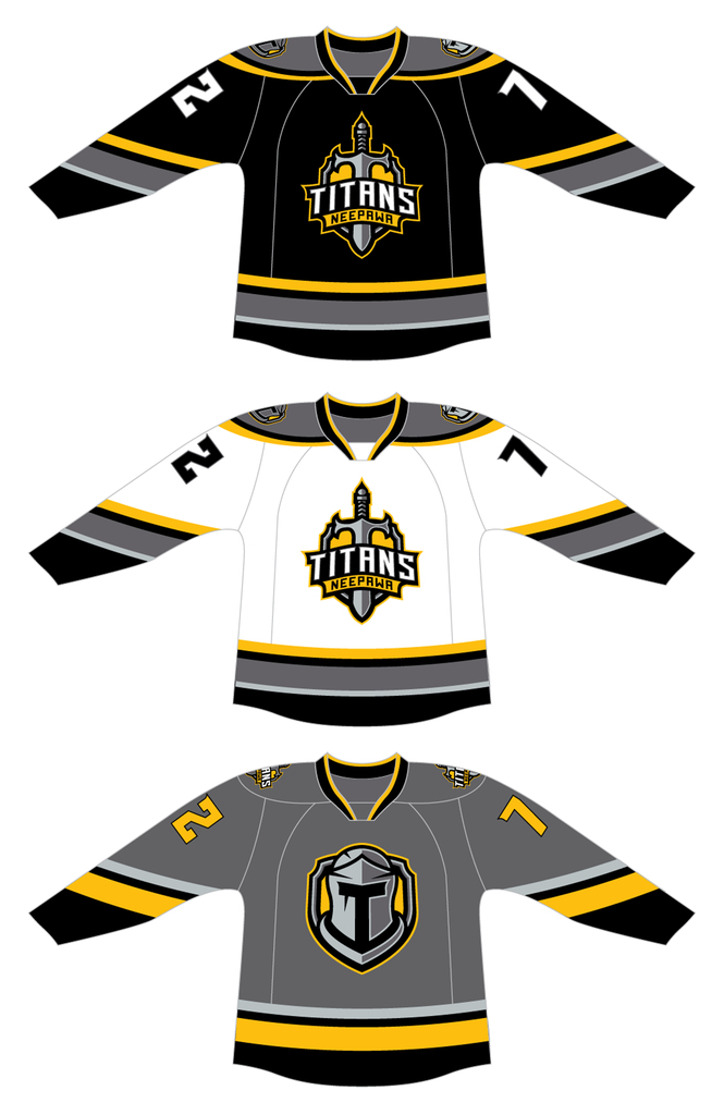 Titans was added to the conversation when an early fan favourite, Knights, was dismissed because of potential copyright infringement with the OHL's London Knights. (Supplied)
