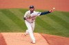 Oakland Athletics' Sean Manaea pitches against the Houston Astros during the first inning of a baseball game in Oakland, Calif., Thursday, Sept. 10, 2020. (AP Photo/Jeff Chiu)