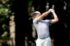 Justin Thomas hits toward the ninth green during the second round of the Memorial golf tournament, Friday, July 17, 2020, in Dublin, Ohio. (AP Photo/Darron Cummings)