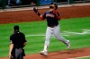 Cleveland Indians' Carlos Santana, right, trots home as umpire Tripp Gibson watches after hitting a three-run home run off Pittsburgh Pirates relief pitcher Dovydas Neverauskas during the sixth inning of a baseball game in Pittsburgh, Wednesday, Aug. 19, 2020. (AP Photo/Gene J. Puskar)