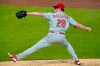 Cincinnati Reds starting pitcher Anthony DeSclafani throws during the first inning of the team's baseball game against the Pittsburgh Pirates in Pittsburgh, Saturday, Sept. 5, 2020. (AP Photo/Gene J. Puskar)