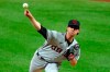 Cleveland Indians starting pitcher Shane Bieber delivers during the sixth inning of a baseball game against the Pittsburgh Pirates in Pittsburgh, Thursday, Aug. 20, 2020. The Indians won 2-0. (AP Photo/Gene J. Puskar)