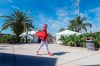 Philadelphia Phillies' Bryce Harper walks to batting practice during spring training baseball practice in Clearwater, Fla., Thursday, Feb. 25, 2021. (Jose F. Moreno/The Philadelphia Inquirer via AP)
