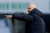 Ajax's head coach Erik ten Hag shouts directions to his players during the TOTO KNVB Cup final soccer match between Ajax and Vitesse at De Kuip stadium in Rotterdam, Netherlands, Sunday April 18, 2021. (AP Photo/Peter Dejong, Pool)