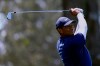 Tiger Woods watches his tee shot on the eighth hole during the third round of the PGA Championship golf tournament at TPC Harding Park Saturday, Aug. 8, 2020, in San Francisco. (AP Photo/Jeff Chiu)