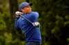 Tiger Woods watches his tee shot on the 12th hole during the first round of the PGA Championship golf tournament at TPC Harding Park Thursday, Aug. 6, 2020, in San Francisco. (AP Photo/Jeff Chiu)