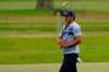 Brooks Koepka reacts after missing a putt on the sixth hole during the final round of the PGA Championship golf tournament at TPC Harding Park Sunday, Aug. 9, 2020, in San Francisco. (AP Photo/Jeff Chiu)
