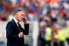 In the file picture taken on Saturday, Sept. 7, 2019, Czech Republic coach Jaroslav Silhavy gestures during the Euro 2020 group A qualifying soccer match between Kosovo and Czech Republic, at Fadil Vokrri stadium in Pristina, Kosovo. A staff member of the Czech national soccer team was tested positive for COVID-19 ahead of the start of the UEFA Nations League campaign. The Czech team said on Wednesday Sept. 2, 2020, that all the other members of the team, including the players and coaches, tested negative in additional testing. (AP Photo/Visar Kryeziu/File)