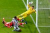 West Bromwich Albion's Matt Phillips, 2nd left scores his side's second goal during an English Premier League soccer match between West Bromwich Albion and Southampton at The Hawthorns in West Bromwich, England, Monday April 12, 2021. (Michael Steele/Pool via AP)