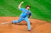 Philadelphia Phillies' Aaron Nola pithes during the third inning of a baseball game against the New York Mets, Thursday, Sept. 17, 2020, in Philadelphia. (AP Photo/Matt Slocum)