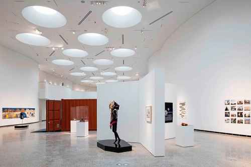 View of Qilak, the main gallery at Qaumajuq. (Lindsay Reid photo)