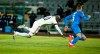 Belgium's Romelu Lukaku falls but no foul was given during the UEFA Nations League soccer match between Iceland and Belgium at the Laugardalsvollur stadium in Reykjavik, Iceland, Wednesday, Oct. 14, 2020. (AP Photo/Brynjar Gunnarsson)