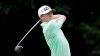 Mackenzie Hughes, of Canada, tees off on the 13th hole during the final round of the Travelers Championship golf tournament at TPC River Highlands, Sunday, June 28, 2020, in Cromwell, Conn. Hughes made back-to-back 40-foot birdies on holes No. 17 and 18 to finish third at the Travelers Championship Sunday. THE CANADIAN PRESS/AP/Frank Franklin II