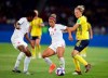 Canada's Desiree Scott, centre, competes for the ball against Sweden's Lina Hurtig, right, during the Women's World Cup round of 16 soccer match between Canada and Sweden at Parc des Princes in Paris, France, Monday, June 24, 2019. If the home-town Utah Royals have any advantage going into the NWSL Challenge Cup, it's training in the heat and altitude of Utah.  But Scott, one of two Canadians on the Royals roster, says anything can happen in a World Cup-style tournament. The eight team-tournament kicks off Saturday. THE CANADIAN PRESS/AP/Francisco Seco