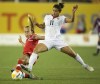 Canada's Rebecca Quinn (left) challenges Costa Rica's Raquel Rodriguez during 2015 Pan Am Games first half soccer action in Hamilton, Ont. on Wednesday, July 15, 2015. There is only one name before Janine Beckie, Kadeisha Buchanan, Gabrielle Carle and the rest of the alphabetized Canadian women's soccer roster on the Canada Soccer website. Quinn. No first name. Just Quinn. It is the way Rebecca Quinn wants it, after coming out as an openly trans person. THE CANADIAN PRESS/Peter Power
