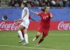 Canada's Jessie Fleming celebrates after scoring her side's opening goal during the Women's World Cup Group E soccer match between Canada and New Zealand in Grenoble, France, Saturday, June 15, 2019. Fleming has signed with England's Chelsea. The 22-year-old from London, Ont., who has won 77 caps for Canada, joins the FA Women's Super League team after a stellar collegiate career at UCLA. THE CANADIAN PRESS/AP/Francisco Seco