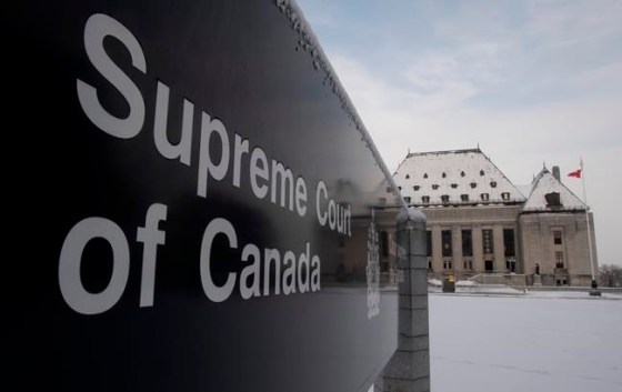 The Supreme Court of Canada is seen in Ottawa, Thursday January 16, 2020 in Ottawa. THE CANADIAN PRESS/Adrian Wyld