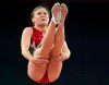 Rosie MacLennan performs her gold medal routine during the women's trampoline at the 2012 Olympic Games in London on August 4, 2012. The Olympic and Paralympic dreams of Canadian athletes now have fixed dates, to their relief. THE CANADIAN PRESS/Ryan Remiorz