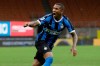 FILE -- In this July 13, 2020 file photo Inter Milan's Ashley Young celebrates after scoring his side's opening goal during a Serie A soccer match between Inter Milan and Torino, at the San Siro stadium in Milan, Italy. Ashley Young has tested positive for the coronavirus, becoming the sixth Nerazzurri player to contract the virus in the past week. (AP Photo/Luca Bruno)