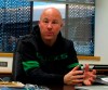 In this photo taken Jan. 3, 2020, Oregon women's soccer coach Graeme Abel talks about his new job with the Ducks in Eugene, Ore. Abel was an assistant coach under Jill Ellis with the U.S. women's national team and a veteran of the team's two World Cup titles. (AP Photo/Anne M. Peterson)