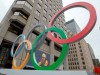 The Olympic rings are seen in front of Canada House Monday, March 23, 2020 in Montreal. The Canadian Olympic Committee announced Canadian athletes will not compete at Tokyo 2020 Games due to COVID-19 risks.THE CANADIAN PRESS/Ryan Remiorz