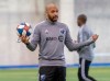 Montreal Impact head coach Thierry Henry conducts his first practice Tuesday, January 14, 2020 in Montreal. THE CANADIAN PRESS/Ryan Remiorz