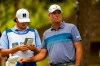 Stewart Cink looks down the eighth fairway before he tees off during the first round of the RBC Heritage golf tournament in Hilton Head Island, S.C., Thursday, April 15, 2021. (AP Photo/Stephen B. Morton)