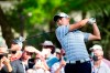 Collin Morikawa follows his drive down the 16th fairway during the third round of the RBC Heritage golf tournament in Hilton Head Island, S.C., Saturday, April 17, 2021. (AP Photo/Stephen B. Morton)