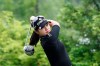 Park Hyun-kyung of South Korea watches her tee shot on the first hole during the final round of the KLPGA Championship at the Lakewood Country Club in Yangju, South Korea, Sunday, May 17, 2020. (AP Photo/Ahn Young-joon)