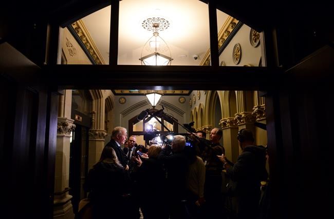 Bill Blair Minister of Public Safety and Emergency Preparedness Bill Blair arrives to a cabinet meeting on Parliament Hill in Ottawa on Thursday, Feb. 20, 2020. THE CANADIAN PRESS/Sean Kilpatrick