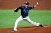 Tampa Bay Rays relief pitcher Ryan Yarbrough delivers to the Washington Nationals during the fifth inning of a baseball game Tuesday, Sept. 15, 2020, in St. Petersburg, Fla. (AP Photo/Chris O'Meara)