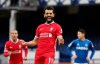 FILE - In this Oct. 17, 2020 file photo Liverpool's Mohamed Salah celebrates scoring his side's second goal during the English Premier League soccer match between Everton and Liverpool at Goodison Park stadium, in Liverpool, England. Salah has tested positive for the coronavirus. The announcement was made by the Egyptian soccer association on Twitter, Friday, Nov. 13, ahead of Saturday's game against Togo. (Cath Ivill/Pool via AP, File)