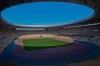 FILE - March 5, 2015 file photo of the 60,000-capacity Estadio La Cartuja in Seville, Spain. Bilbao and Dublin were removed as host cities for this year's European Championship on Friday because they could not guarantee having enough fans in stadiums, and the games were moved to the Estadio La Cartuja in Seville and also St. Petersburg and London. (AP Photo)