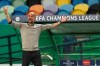 Manchester City's head coach Pep Guardiola reacts during the Champions League quarterfinal soccer match between Lyon and Manchester City at the Jose Alvalade stadium in Lisbon, Portugal, Saturday, Aug. 15, 2020. (Miguel A. Lopes/Pool via AP)