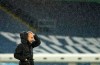 Manchester City's head coach Pep Guardiola stands on the touchline during the English Premier League soccer match between Manchester City and Newcastle United at the Etihad stadium in Manchester, Saturday, Dec. 26, 2020. (AP Photo/Dave Thompson, Pool)