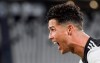Juventus' Cristiano Ronaldo celebrates after scoring during the Italian Serie A soccer match between Juventus and Lazio at the Allianz stadium in Turin, Italy, Monday, July 20, 2020. (Marco Alpozzi/LaPresse via AP)