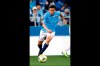 In this Nov. 24, 2019, photo, Yokohama FC's Kazuyoshi Miura controls the ball during J-2 league soccer match against Ehime FC in Yokohama, near Tokyo. One of the longest careers in soccer has been extended after 52-year-old striker Miura signed a contract with J-League club Yokohama FC on Saturday, Jan. 11, 2020. Miura, who will turn 53 on Feb. 26, will enter his 35th season this year. (Kyodo News via AP)