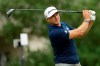 Dustin Johnson watches his tee shot on the 18th hole during the third round of the World Golf Championship-FedEx St. Jude Invitational Saturday, Aug. 1, 2020, in Memphis, Tenn. (AP Photo/Mark Humphrey)