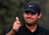 Patrick Reed of the United States gives the thumbs up after winning the WGC-Mexico Championship golf tournament, at the Chapultepec Golf Club in Mexico City, Sunday, Feb. 23, 2020. (AP Photo/Fernando Llano)