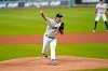 Houston Astros starting pitcher Justin Verlander throws against the Seattle Mariners during the first inning of a baseball game Friday, July 24, 2020, in Houston. (AP Photo/David J. Phillip)