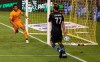 Houston Dynamo forward Ariel Lassiter (11) scores a goal against Minnesota United during the second half of an MLS soccer match Wednesday, Sept. 2, 2020, in Houston. (Yi-Chin Lee/Houston Chronicle via AP)