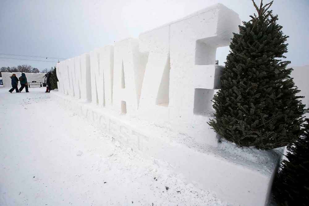St. Adolphe’s recordbreaking snow maze captures winter’s whimsical