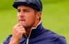 Bryson DeChambeau, of the United States, watches his shot off the 12th fairway during the second round of the US Open Golf Championship, Friday, Sept. 18, 2020, in Mamaroneck, N.Y. (AP Photo/Charles Krupa)